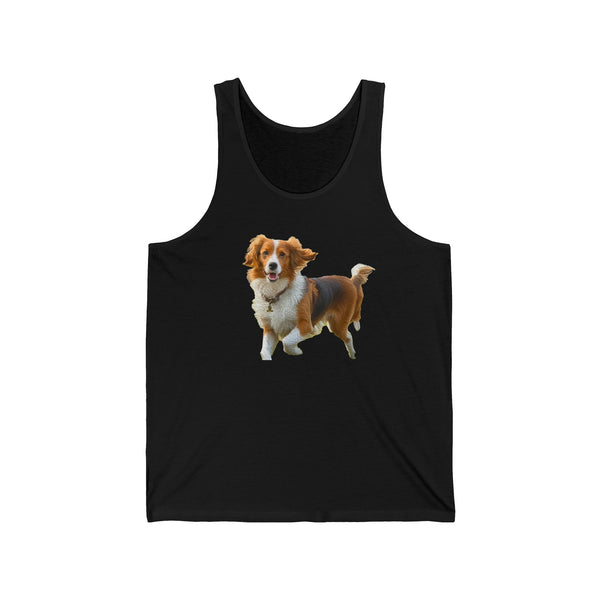 Nederlandse Kooikerhondje  Unisex Jersey Tank