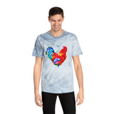 Rooster  'Craw' Unisex Color Blast T-Shirt