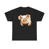 Pig - 'Petunia' Unisex Heavy Cotton Tee