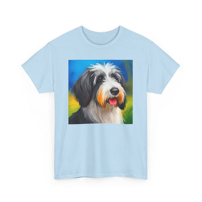 Polish Lowland Sheepdog Unisex Heavy Cotton Tee