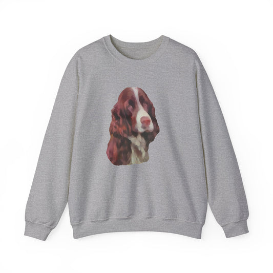 English Springer Spaniel Unisex 50/50 Crewneck Sweatshirt