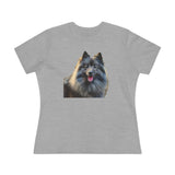 Keeshond - Women's Relaxed Fit Cotton Tee