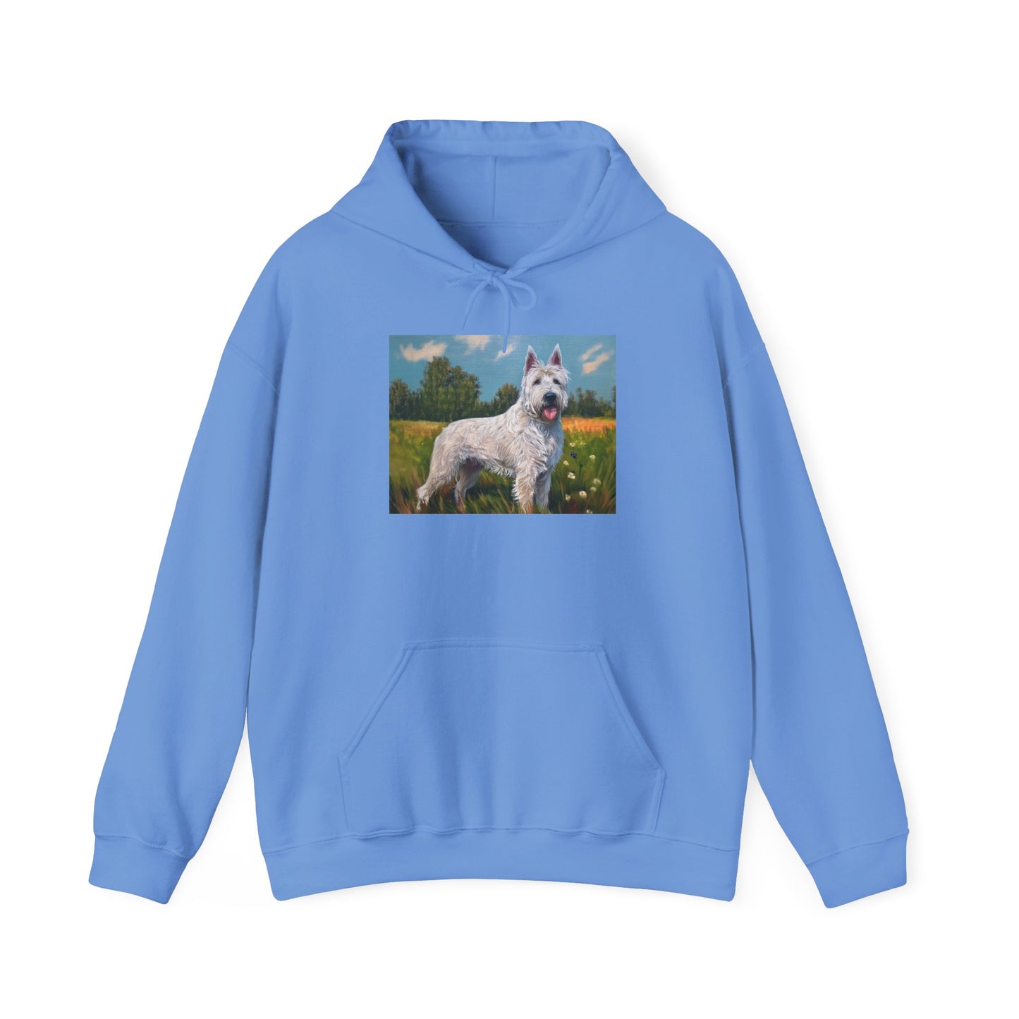 Bouvier des Ardennes Unisex 50/50 Hooded Sweatshirt