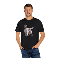 English Setter #4 - Unisex Garment-Dyed T-shirt