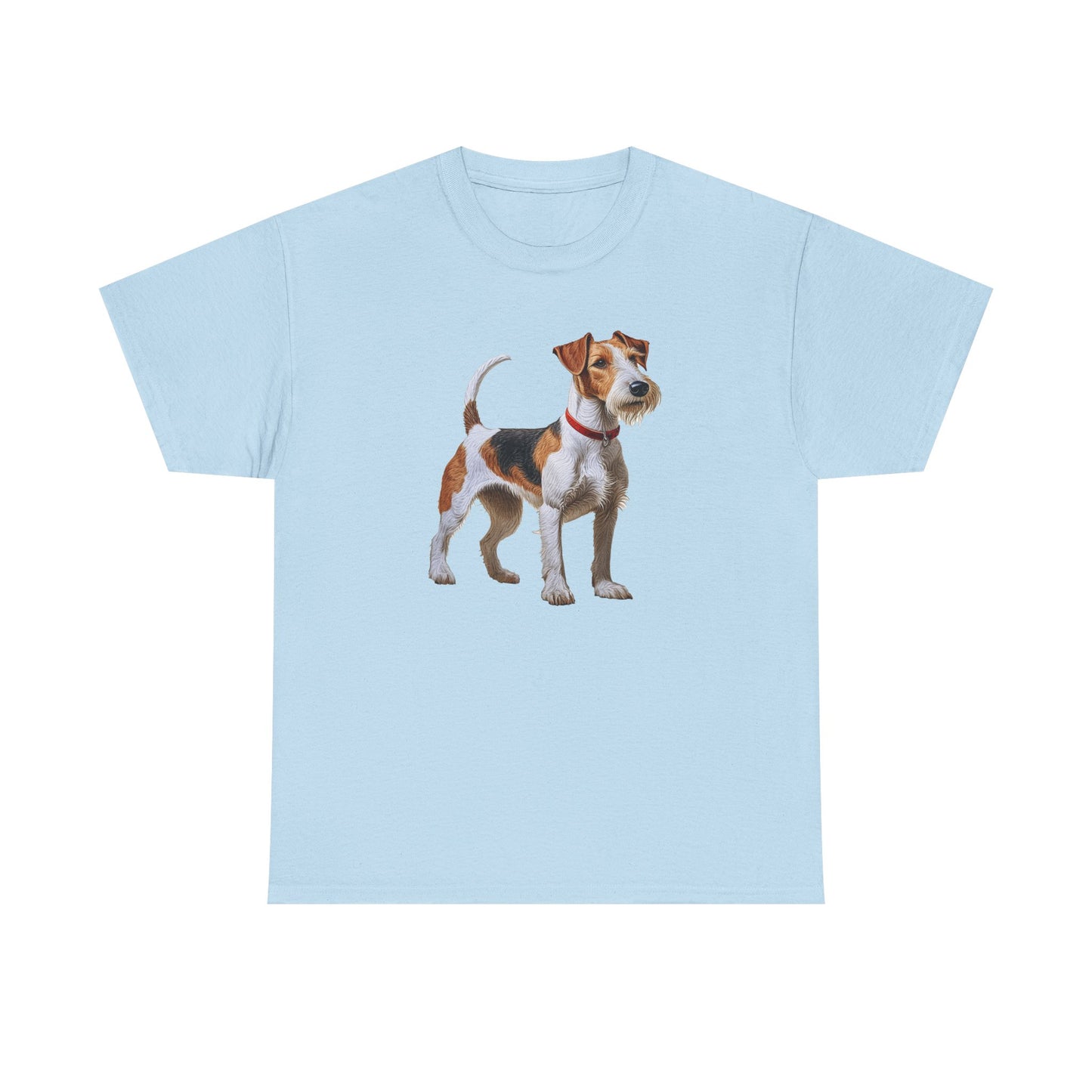 Wire Fox Terrier Unisex Heavy Cotton Tee