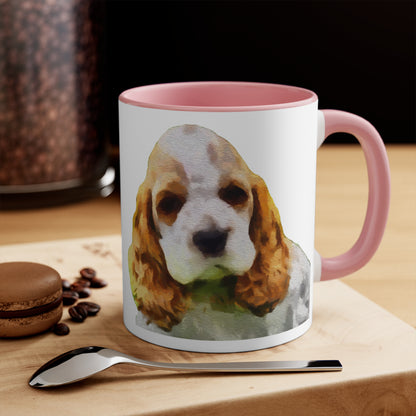 Cocker Spaniel 'Hogan' Ceramic Accent Coffee Mug, 11oz