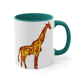 Giraffe 'Camile' Accent Coffee Mug, 11oz