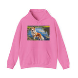Norrbottenspets Unisex 50/50 Hooded Sweatshirt