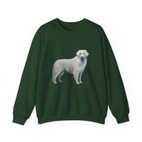 Slovensky Cuvac Unisex 50/50 Crewneck Sweatshirt