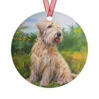 Soft Coated Wheaten Terrier Metal Ornaments