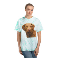 Chesapeake Bay Retriever Unisex Tie-Dye Tee, Cyclone