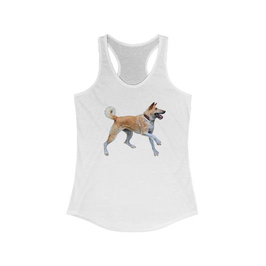 Korean Jindo Women's  Racerback Tank