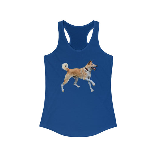 Korean Jindo Women's  Racerback Tank