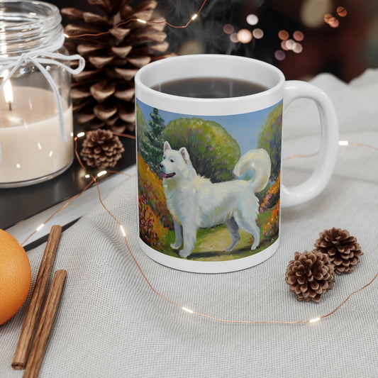Charming Hokkaido Ceramic Mug 11oz - Sip Your Joy!