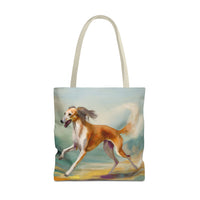 Saluki - Whimsical Dog Art Tote Bag -Perfect for Pet Lovers