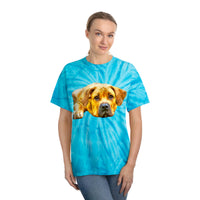 Boerboel Unisex Cotton Tie-Dye Tee, Cyclone