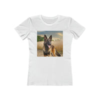 Dutch Shepherd Women's Slim Fitted Ringspun Cotton Tee