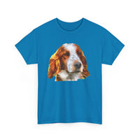 Irish Red & White Setter Unisex Heavy Cotton Tee