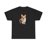 Welsh Corgie Puppy - Unisex Heavy Cotton Tee