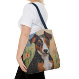 Teddy Roosevelt Polyester Tote Bag (AOP)