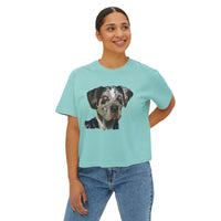 American Leopard Hound Women's Oversized Boxy Tee