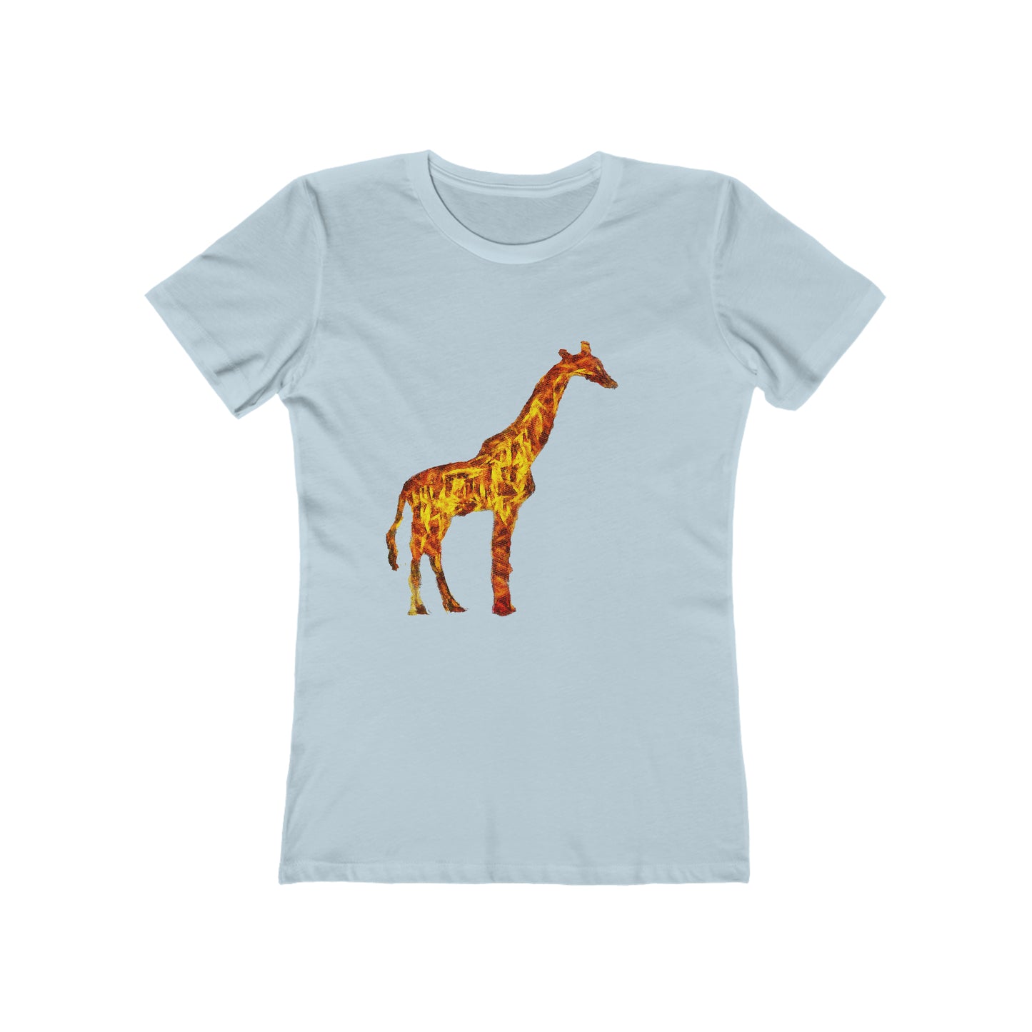 Giraffe 'Camile' -  Women's Slim Fit Ringspun Cotton T-Shirt