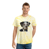 American Leopard Hound Unisex Cotton Tie-Dye Tee, Cyclone