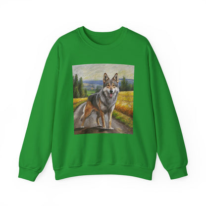 Czechoslovakian Vlcak -Unisex 50/50 Crewneck Sweatshirt