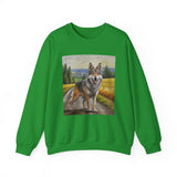 Czechoslovakian Vlcak -Unisex 50/50 Crewneck Sweatshirt