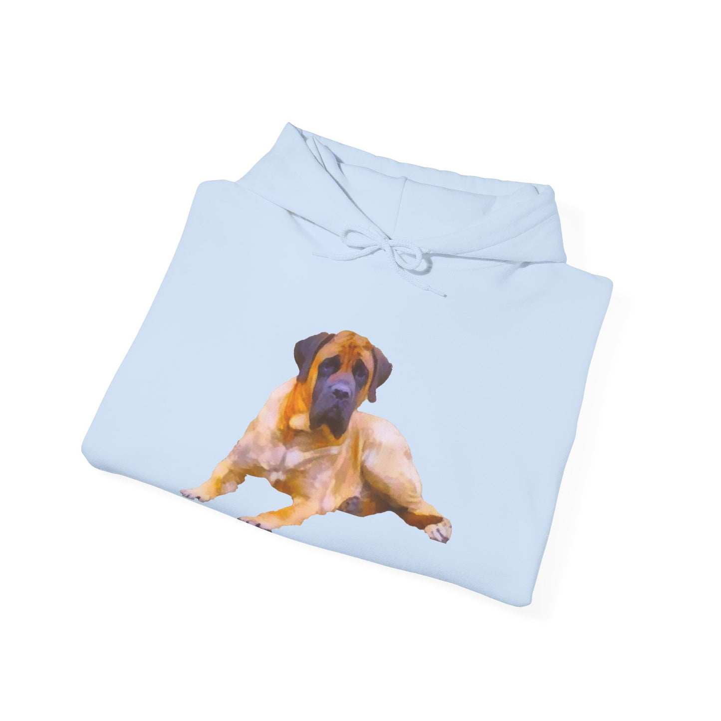 Mastiff 'Muary' Unisex 50/50 Hooded Sweatshirt