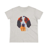 Treeing Walker Coonhound Women's Midweight Cotton Tee