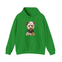 Yorkshire Terrier (Yorkie) 'Lupis' Unisex 50/50 Hoodie