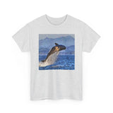 Whale 'Leviathan' Unisex Heavy Cotton Tee