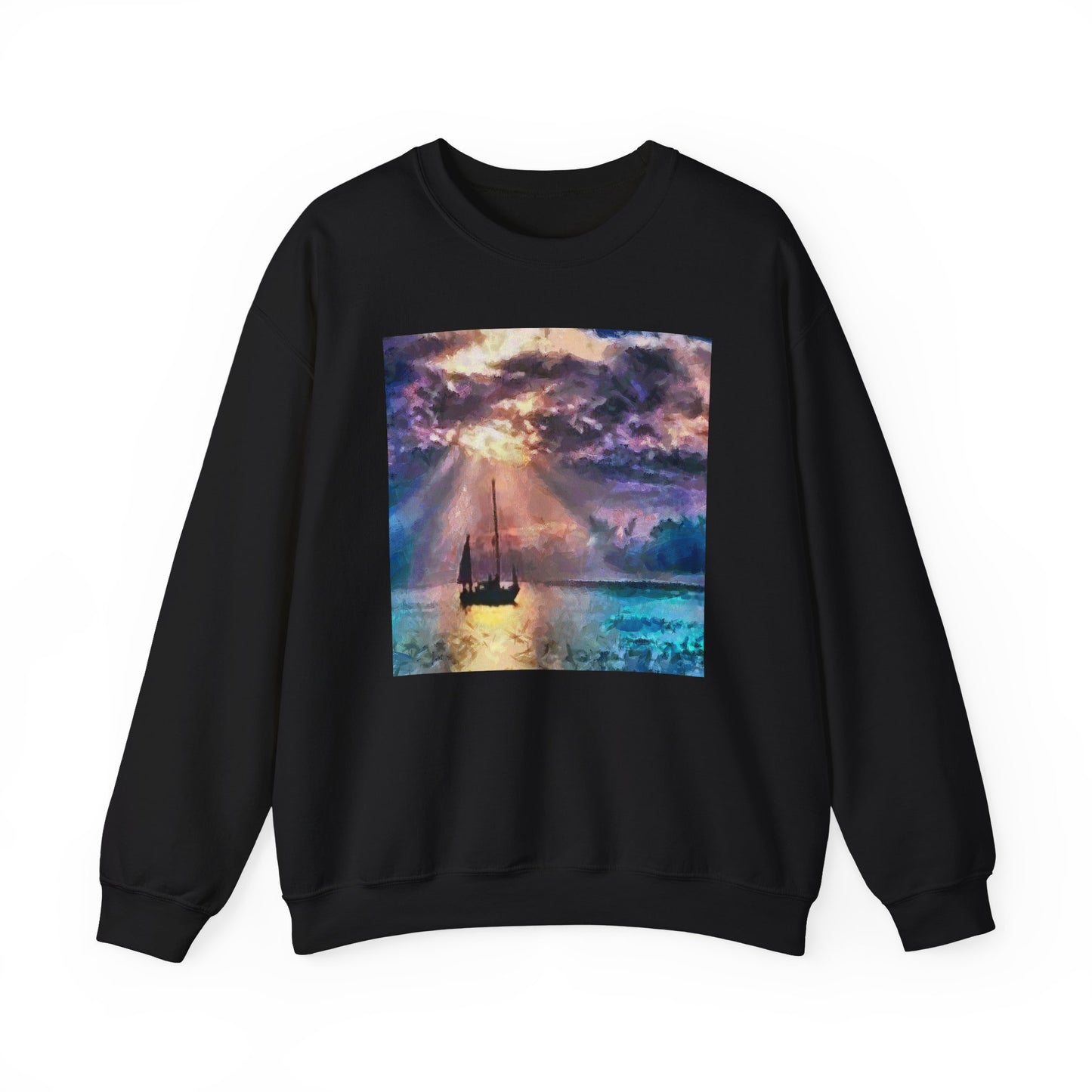 Greek Islands 'Aegean Enchantment' - Unisex 50/50 Crewneck Sweatshirt