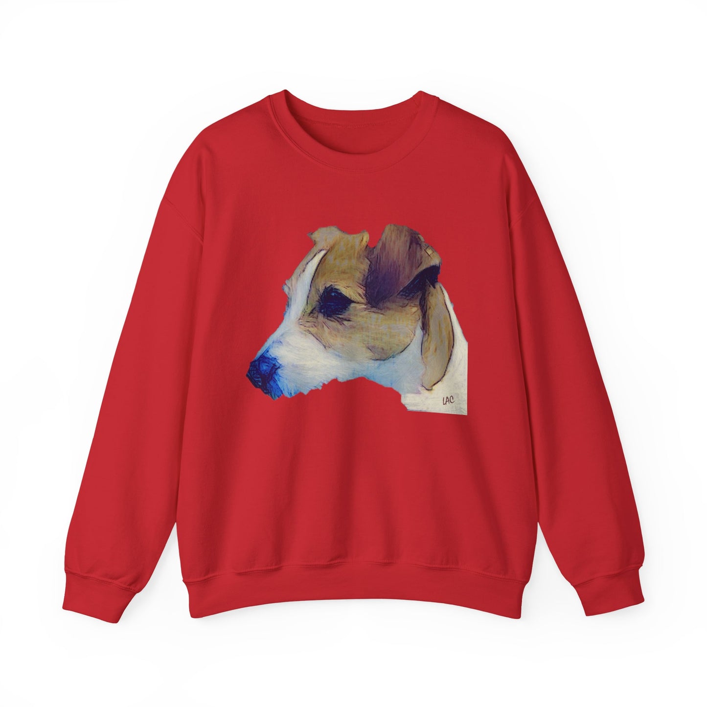 Parson Jack Russell Terrier Unisex Crewneck Sweatshirt