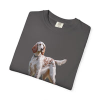 English Setter #4 - Unisex Garment-Dyed T-shirt