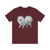 Japanese Spitz Unisex Jersey Short Sleeve Tee