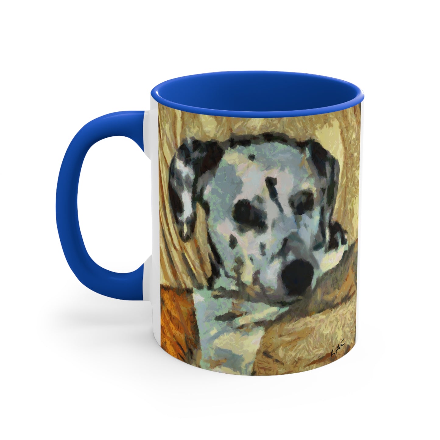 Dalmatian - Spots of Picasso 11oz Ceramic Accent Mug
