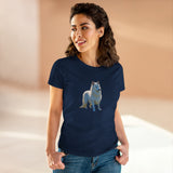 Volpino Italiano - Women's Midweight Cotton Tee