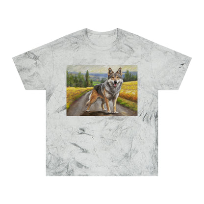 Czechoslovakian Vlciak Wolfdog Classic Color Blast T-Shirt