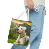 Dogo Argentino Tote Bag (AOP)