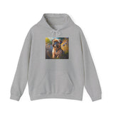 Brussels Griffon Unisex 50/50 Hooded Sweatshirt