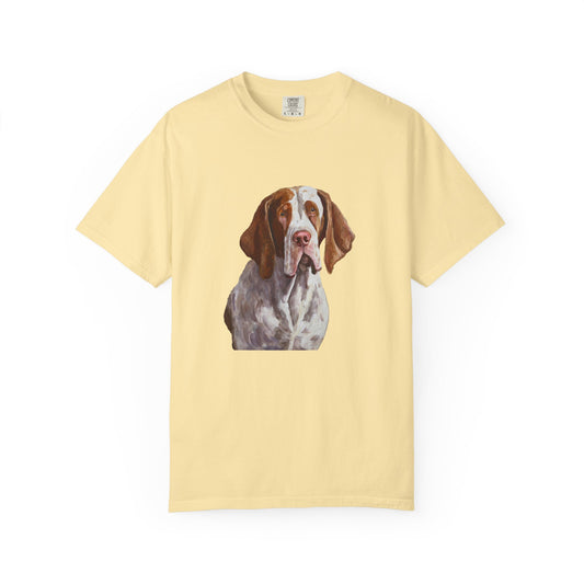 Bracco Italiano Unisex Relaxed Fit Garment-Dyed T-shirt