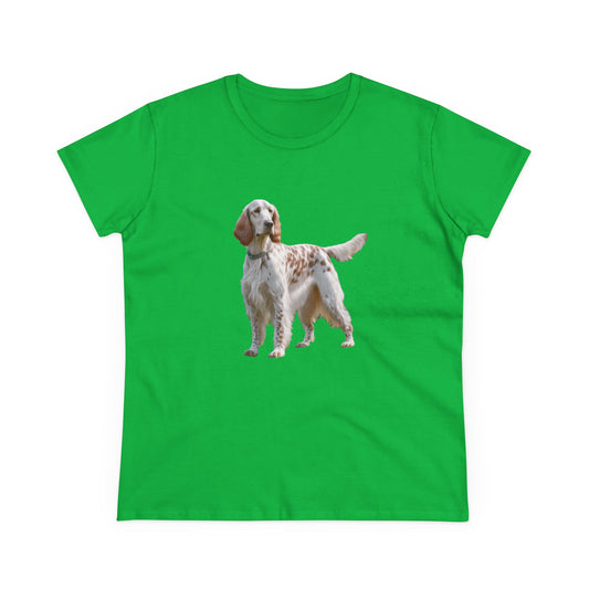 English Setter #4 - Women's Midweight Cotton Tee