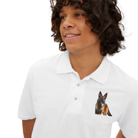 Schapendoes - Dutch Sheepdog - Men's Piqué Polo Shirt