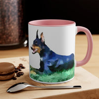 Doberman Pinscher Ceramic Accent Coffee Mug, 11oz