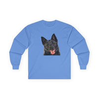 Schipperke - Unisex Cotton Long Sleeve Tee