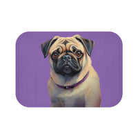 Pug Bathroom Rug Mat