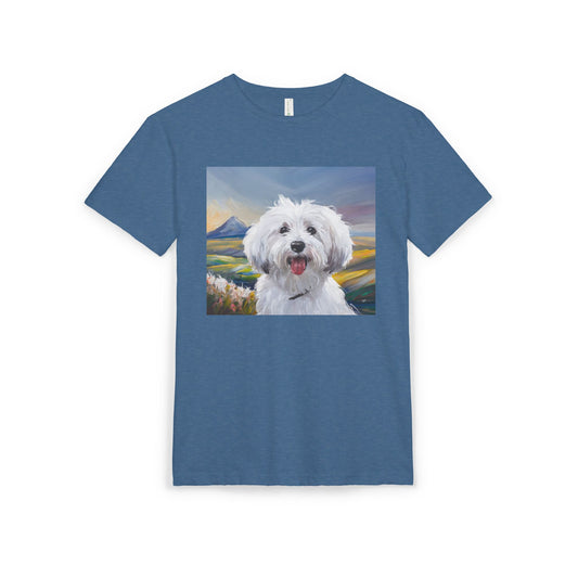 Coton de Tulear - Unisex Sueded T-Shirt