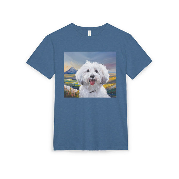 Coton de Tulear - Unisex Sueded T-Shirt